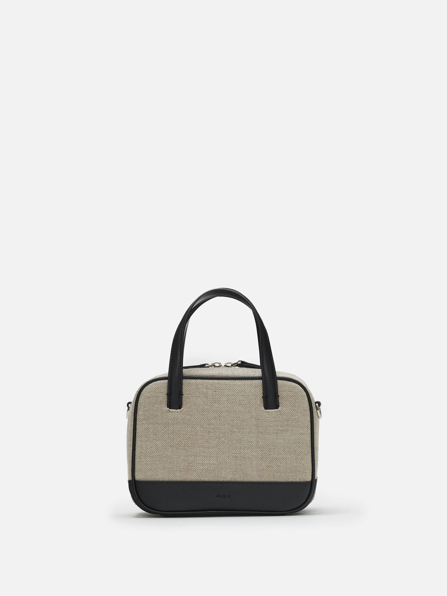 Mini Tin square tote bag Jute