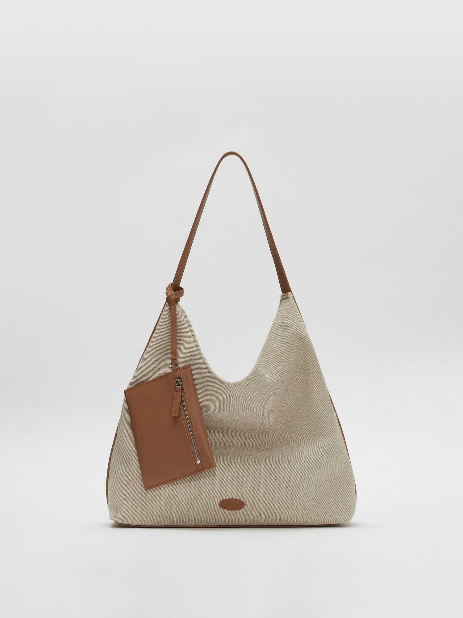 Pulpy hobo bag Jute
