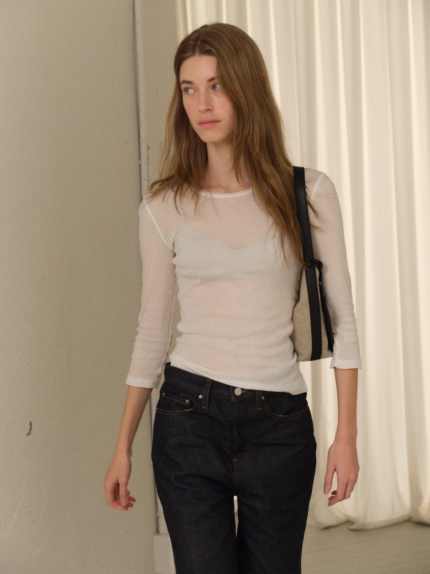 Mini pulpy hobo bag Jute