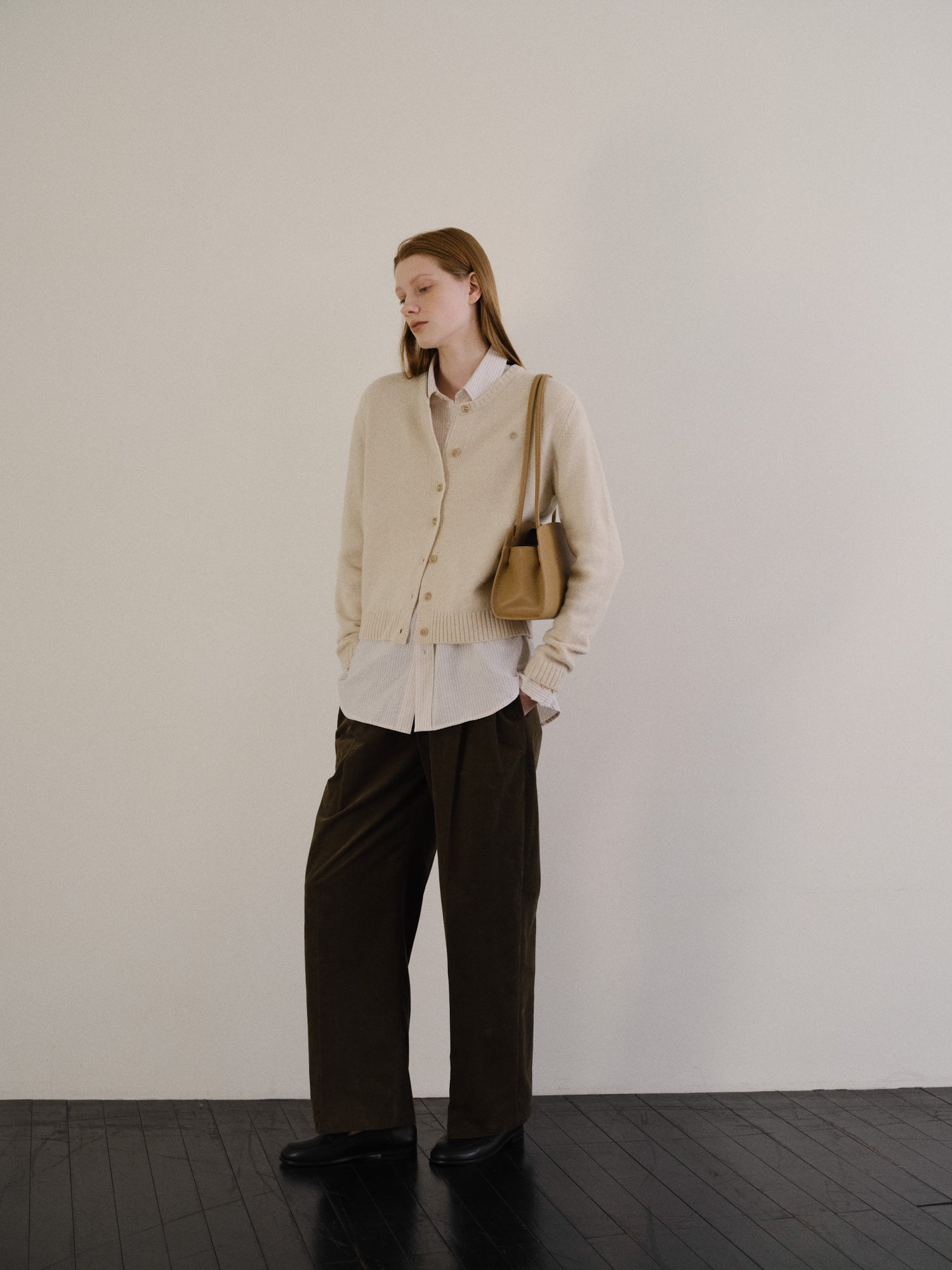 Classic knit cardigan