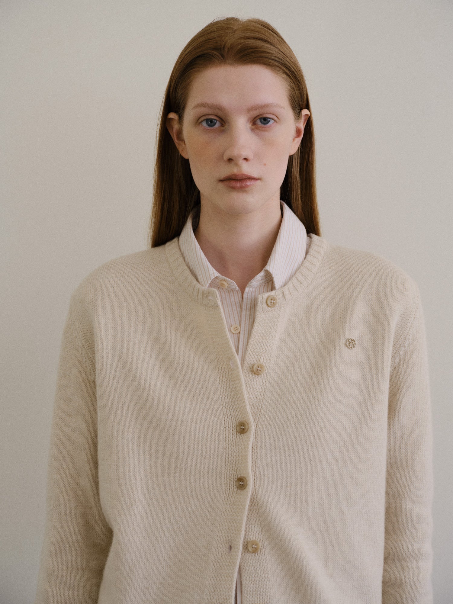 Classic knit cardigan