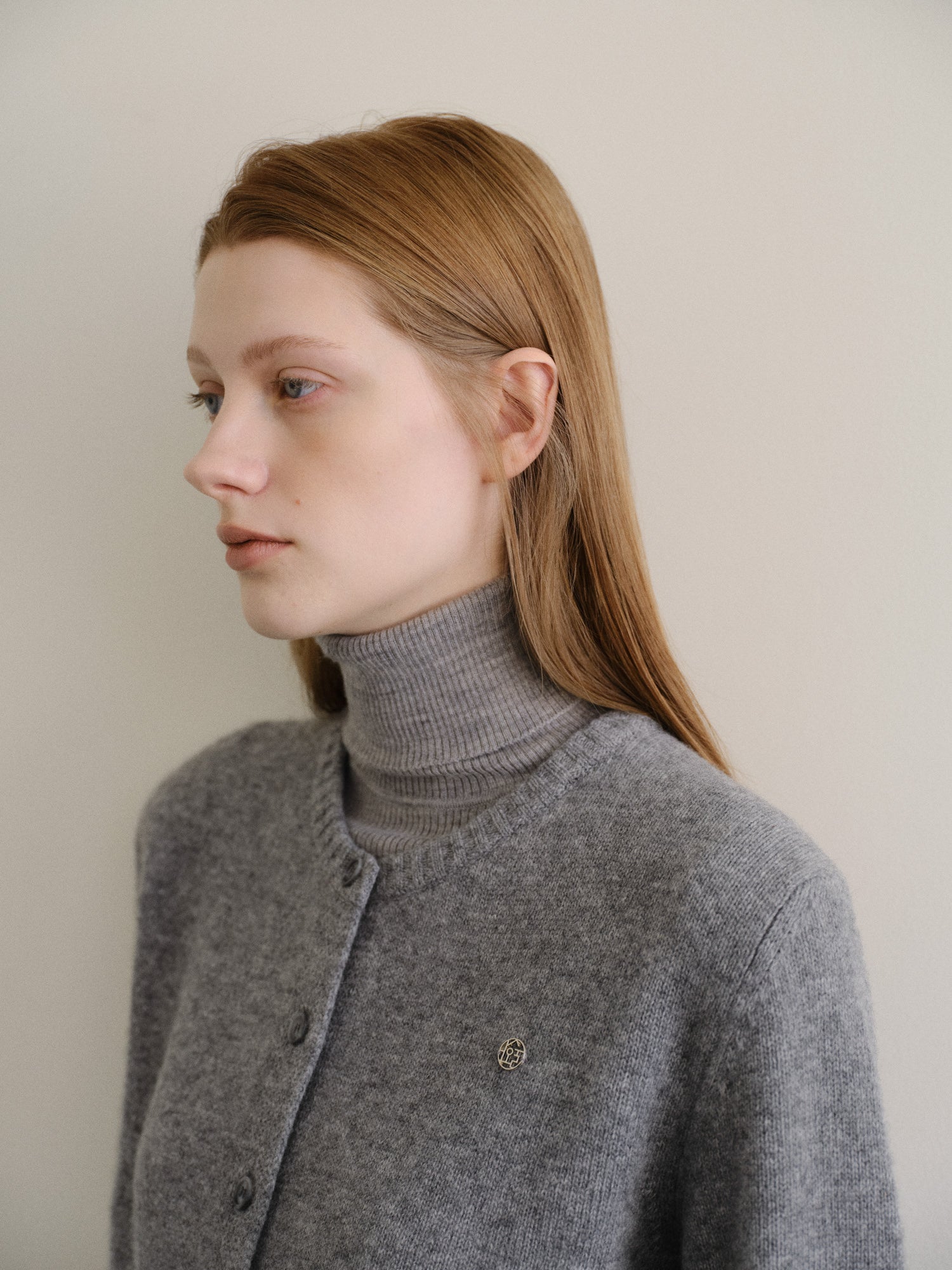 Classic knit cardigan