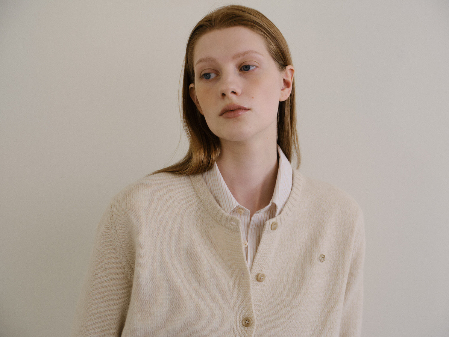 Classic knit cardigan