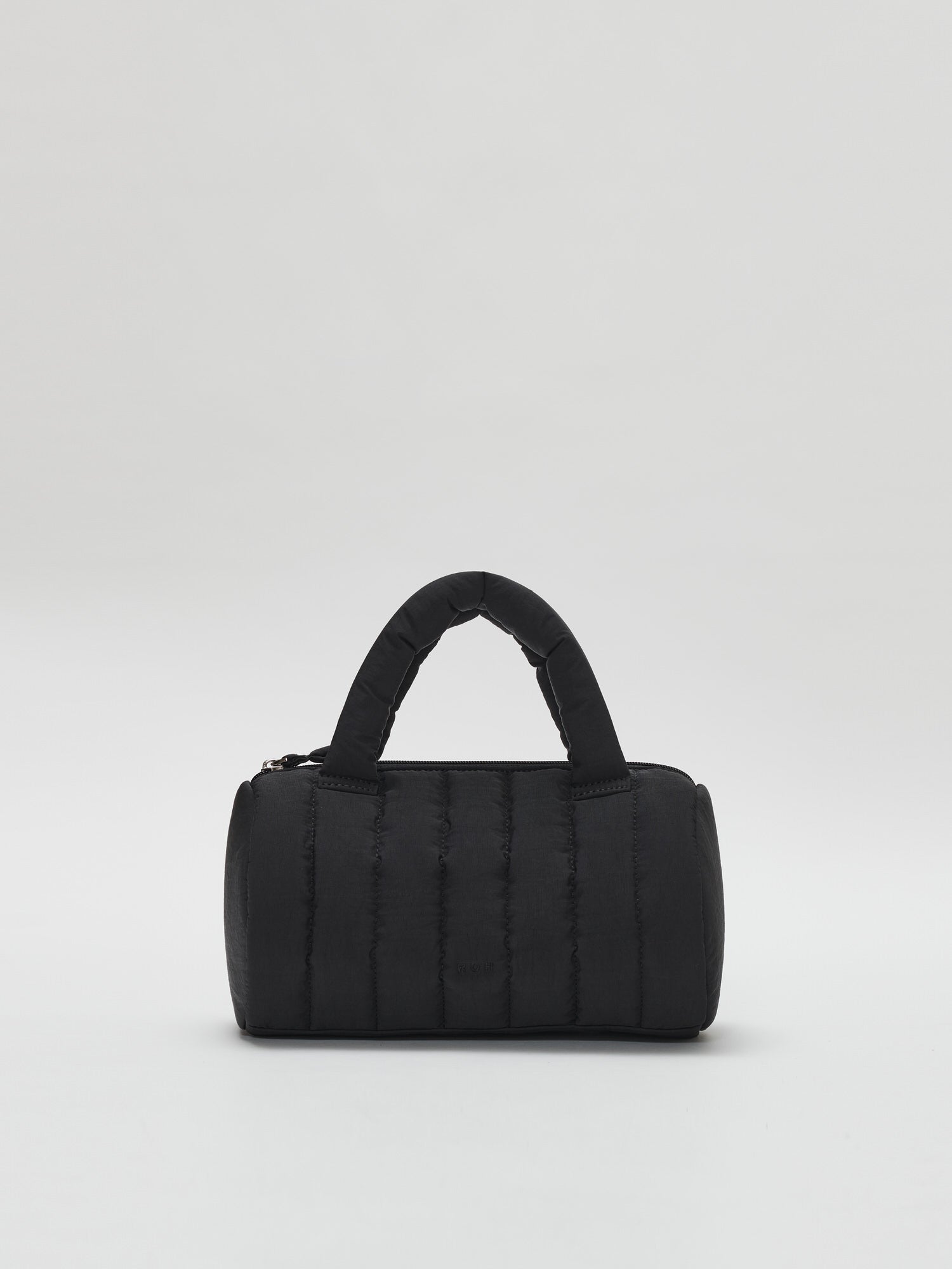 Cylinder padding tote bag