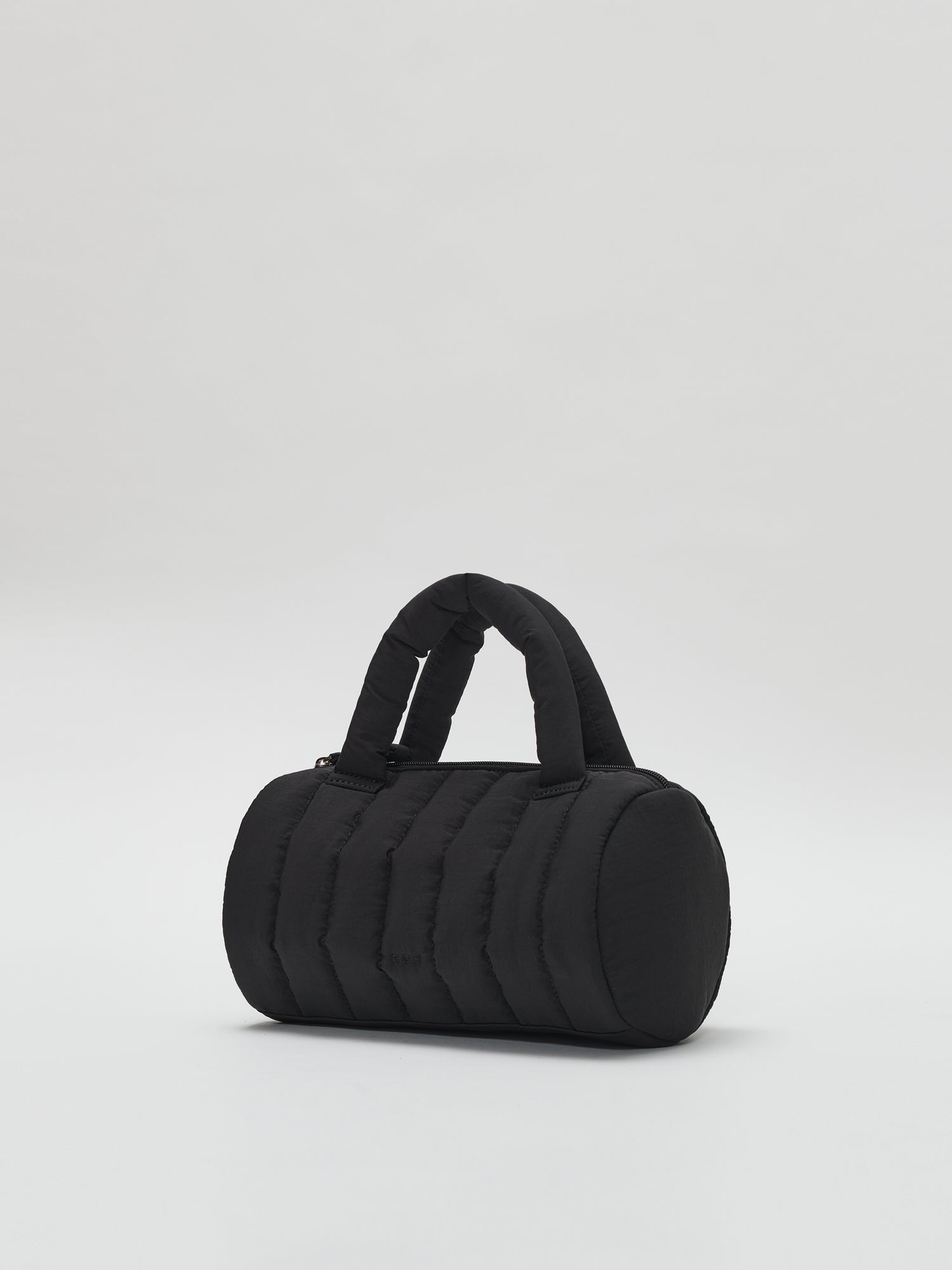 Cylinder padding tote bag