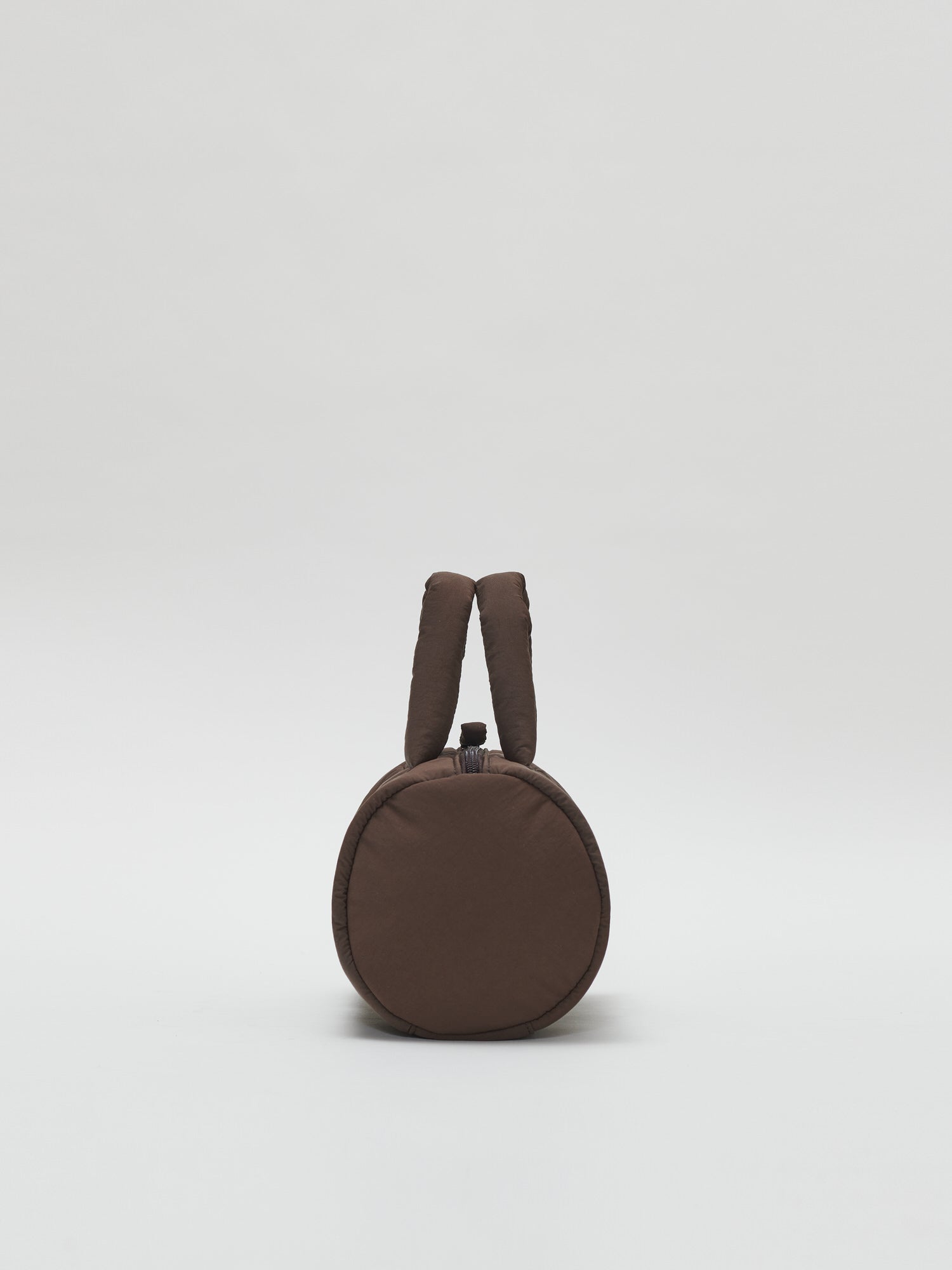 Cylinder padding tote bag