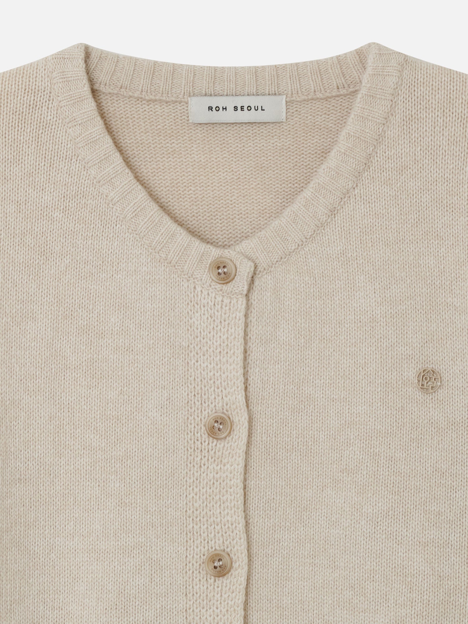 Classic knit cardigan