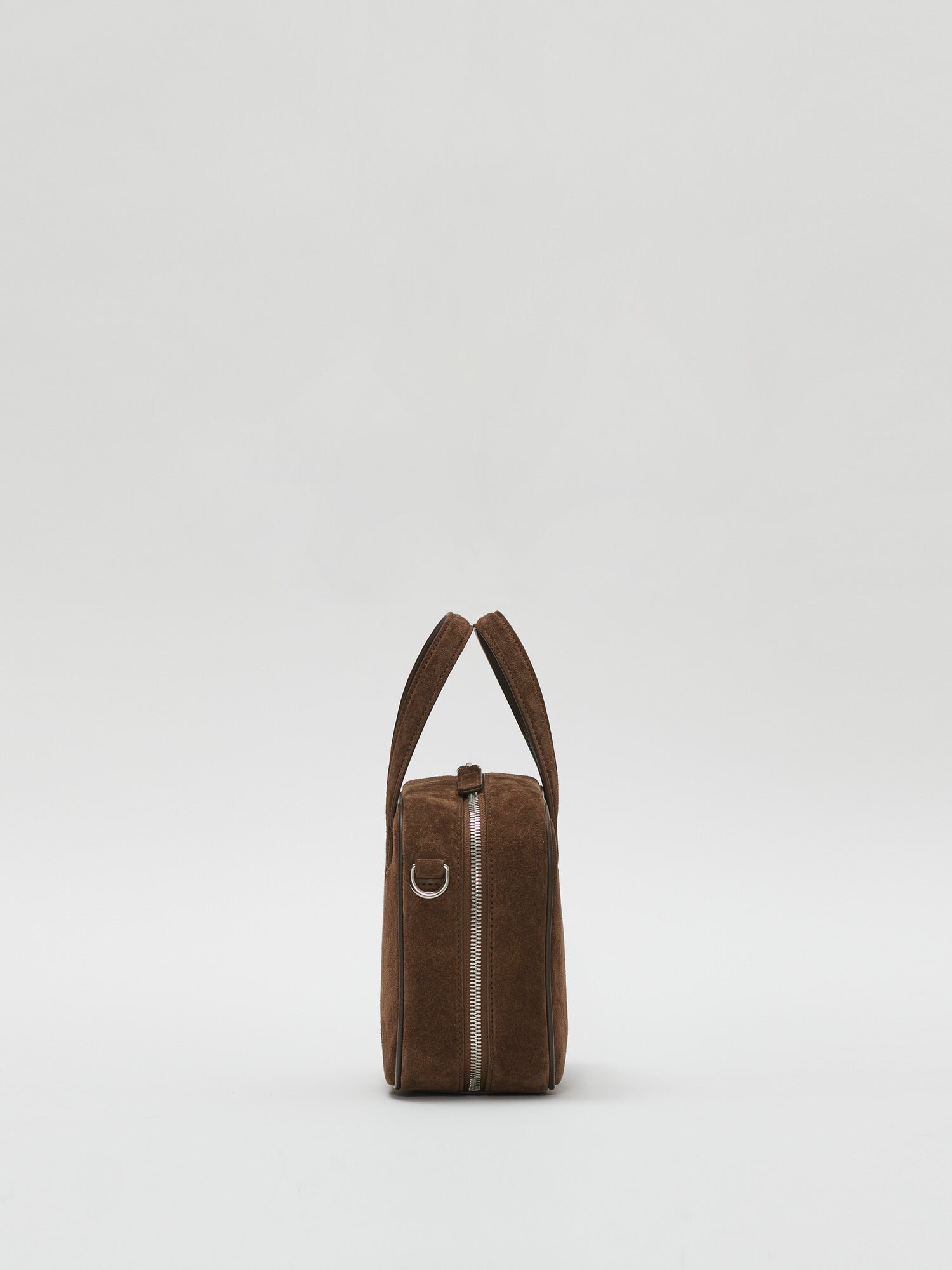 Mini Tin square tote bag Suede