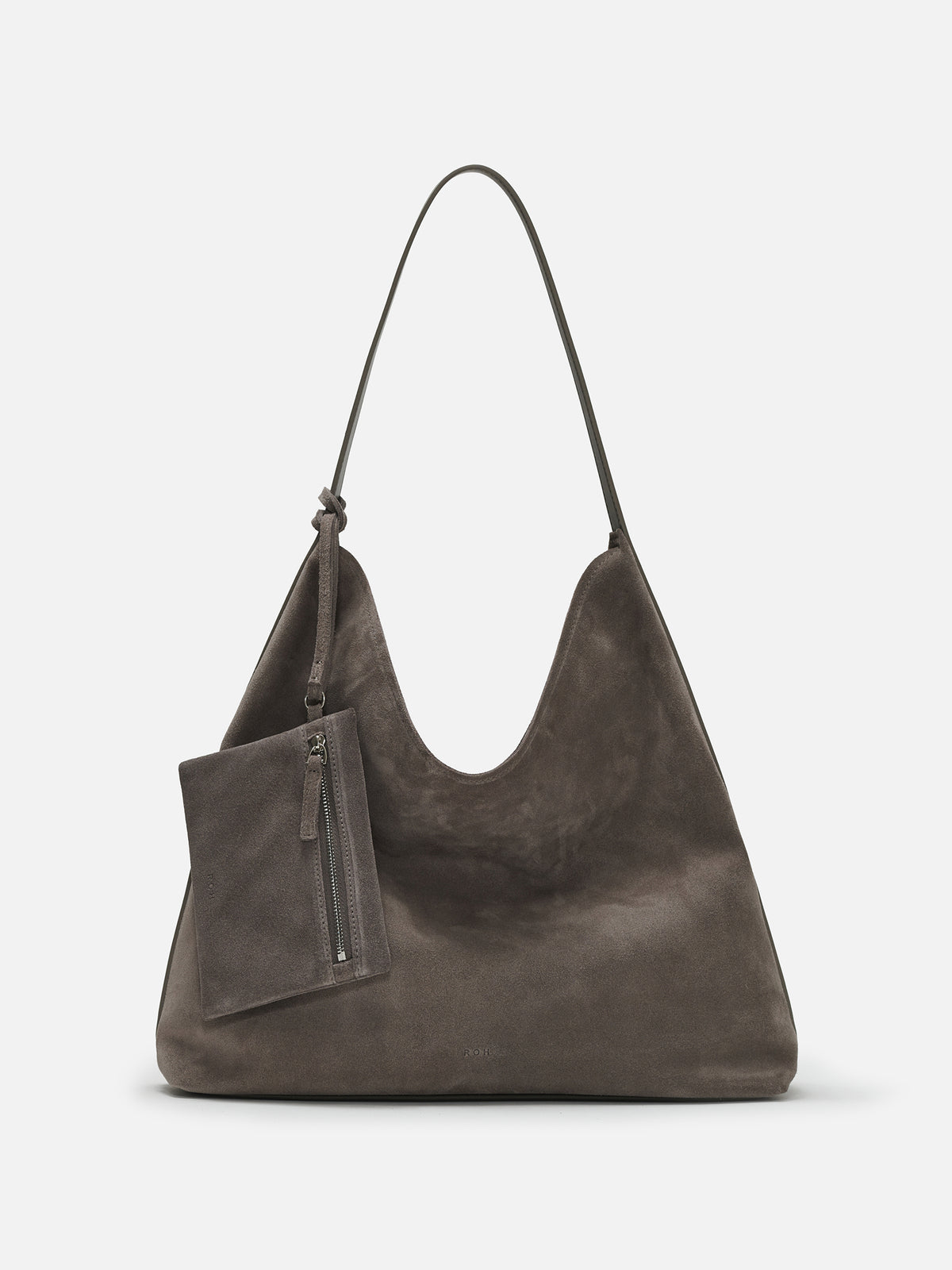 Pulpy hobo bag Suede