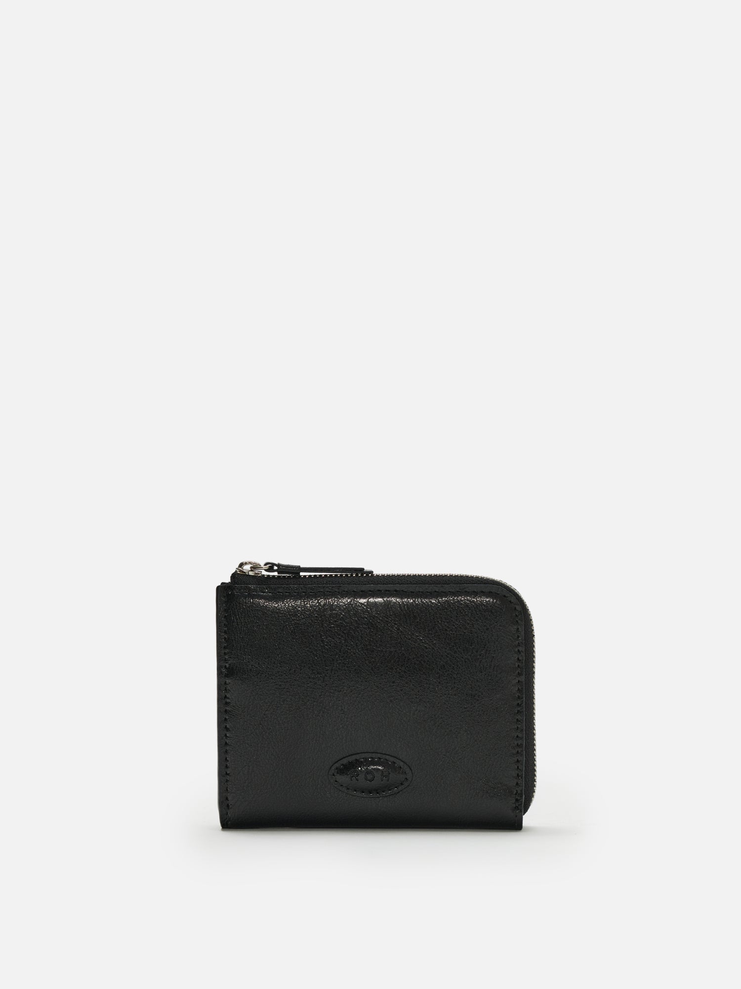 Oval button wallet