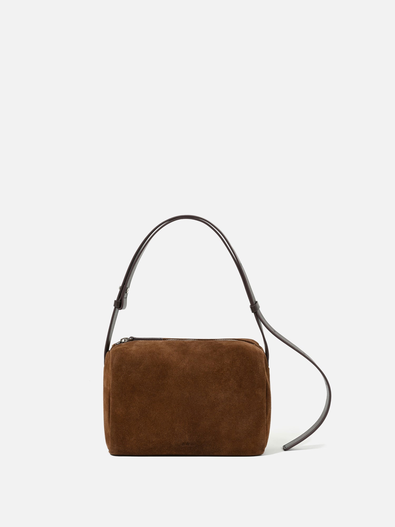 Block tote bag Suede