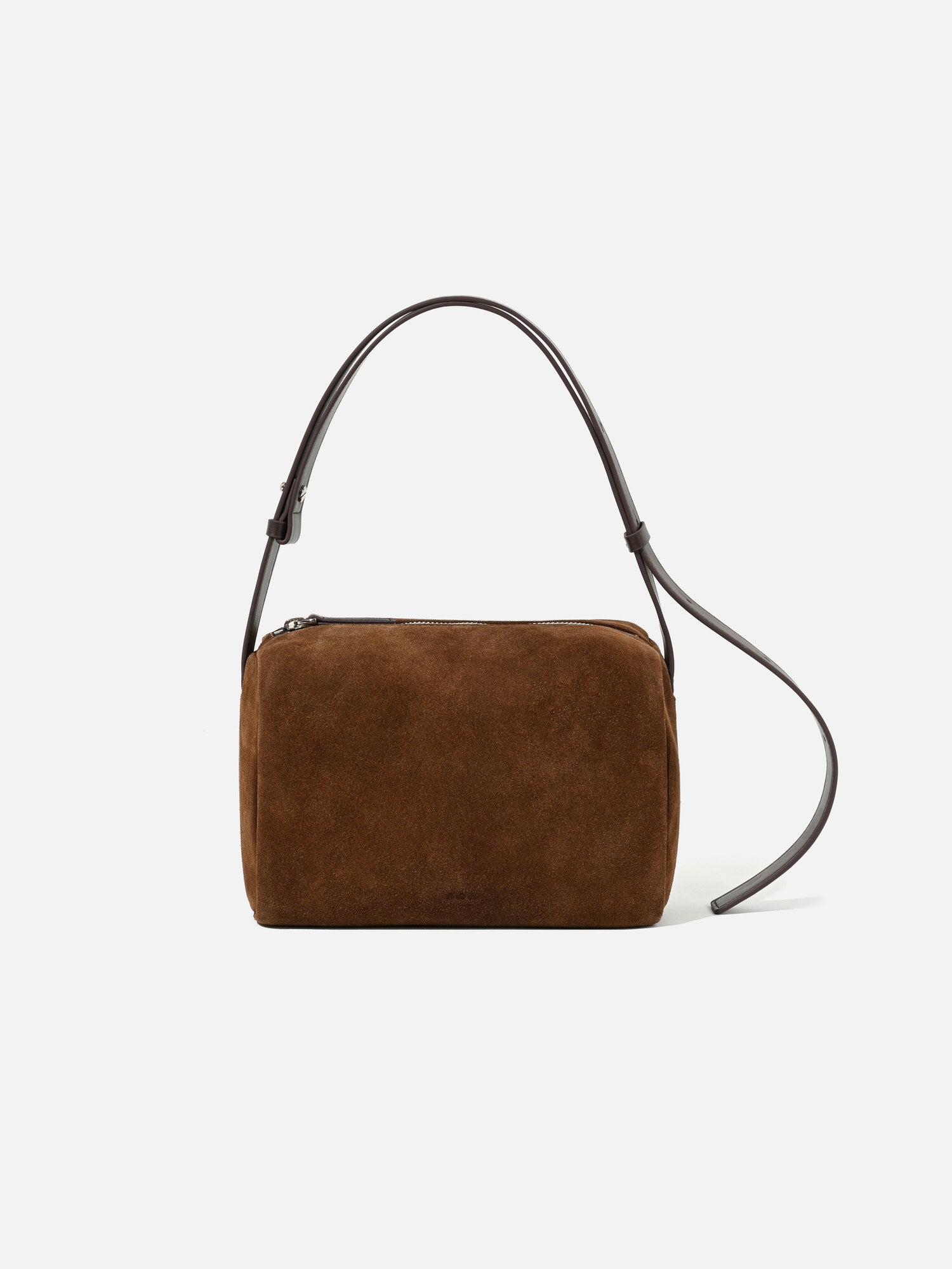 Block tote bag Suede