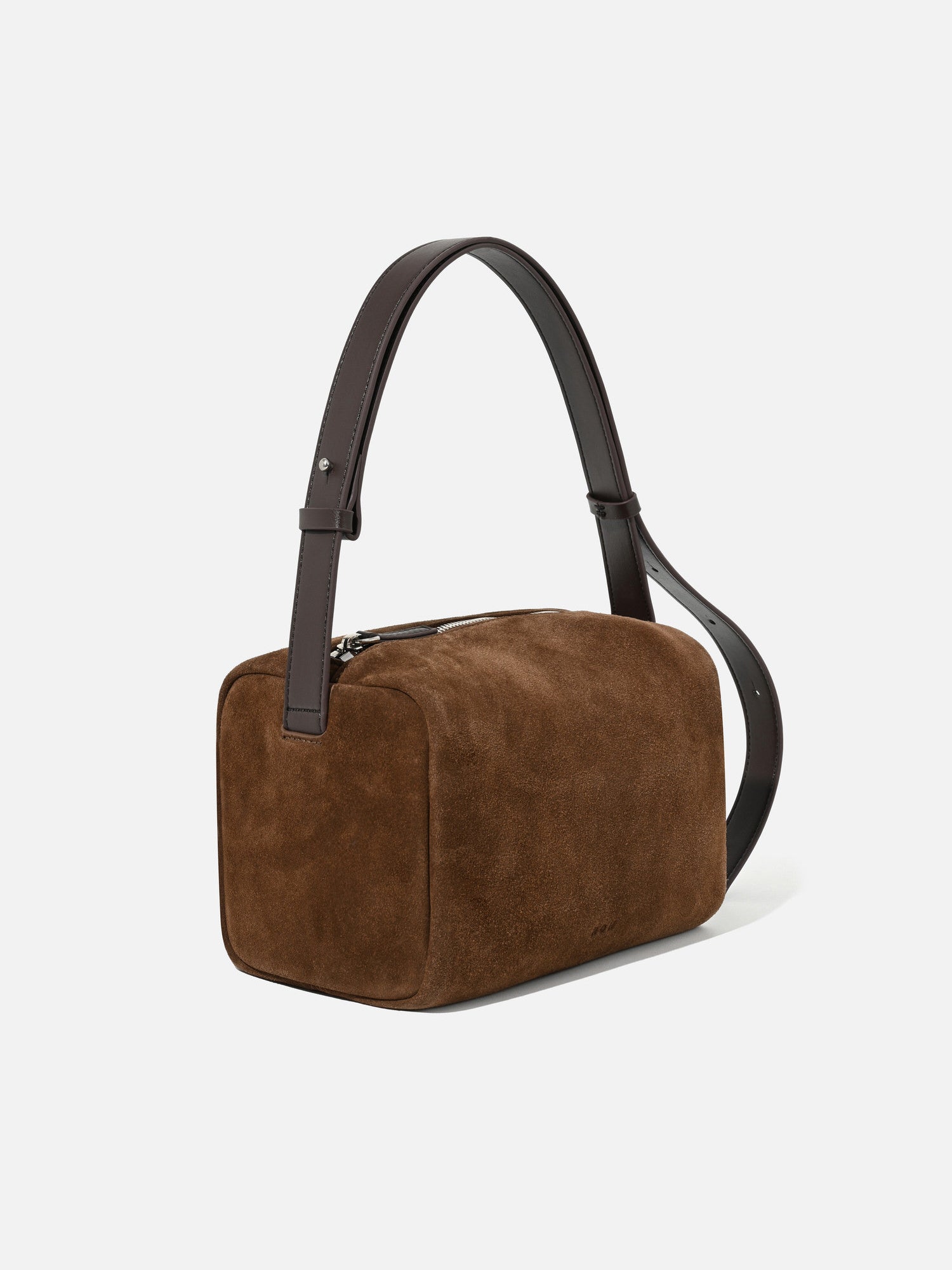 Block tote bag Suede