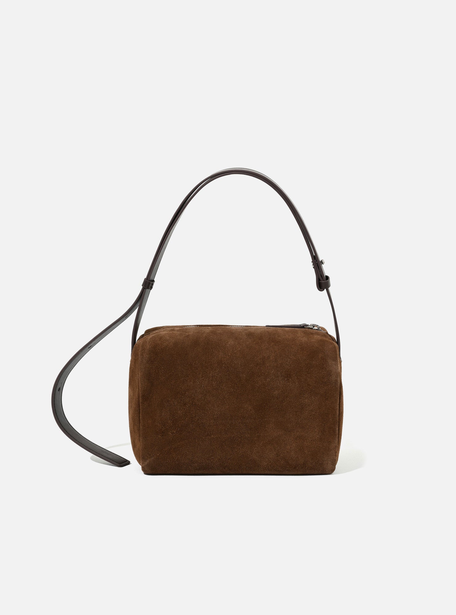 Block tote bag Suede