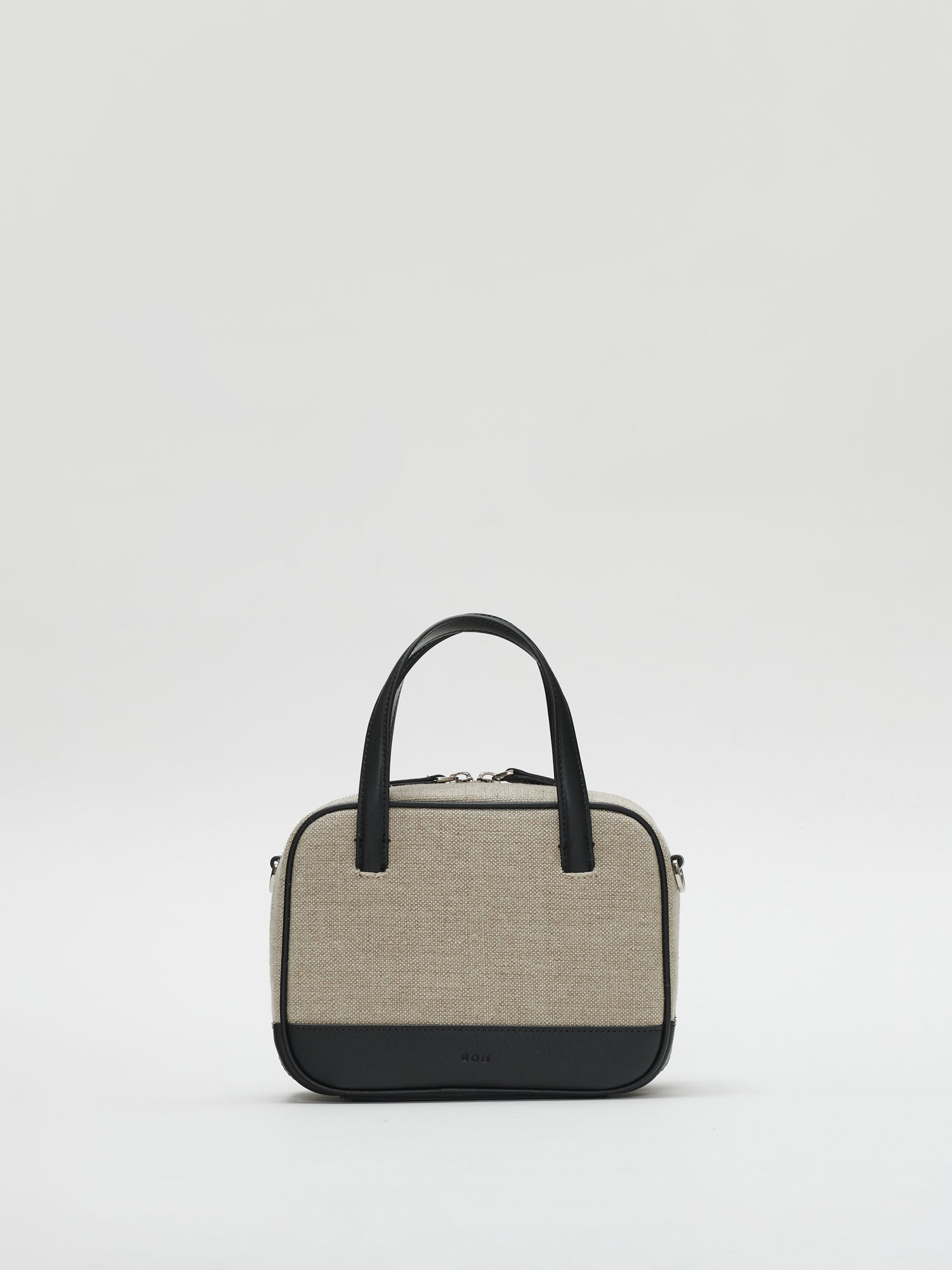 Mini Tin square tote bag Jute