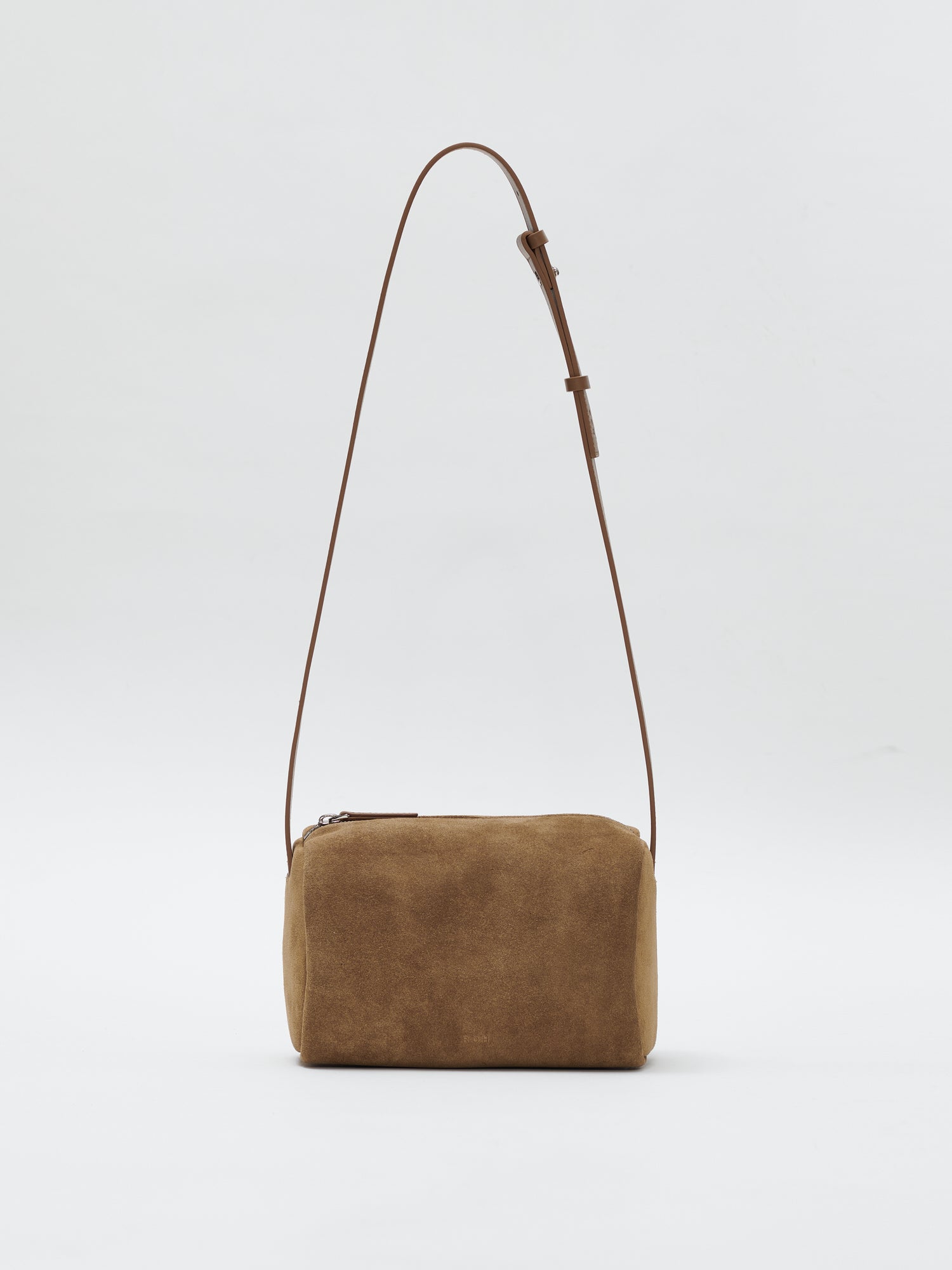 Block tote bag Suede