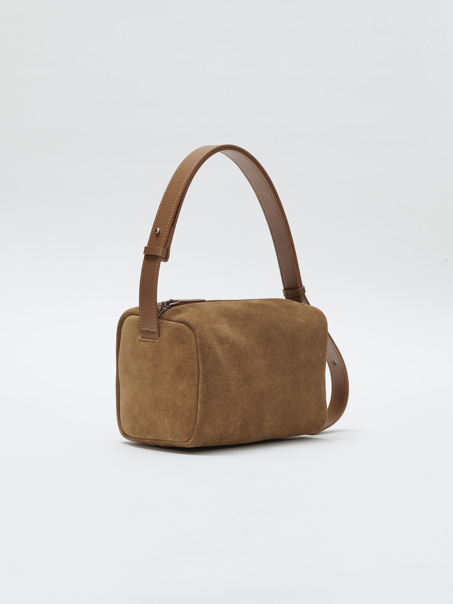 Block tote bag Suede