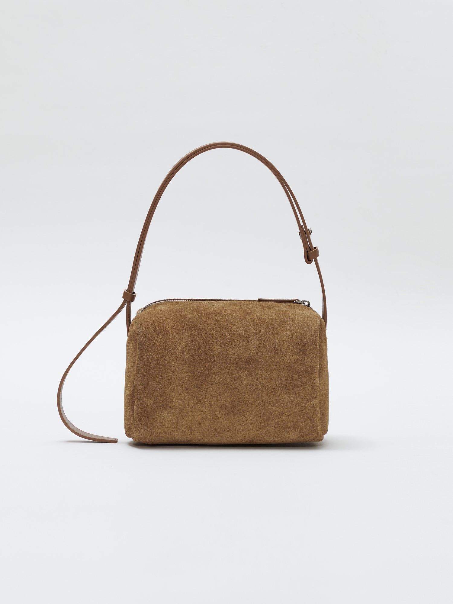 Block tote bag Suede