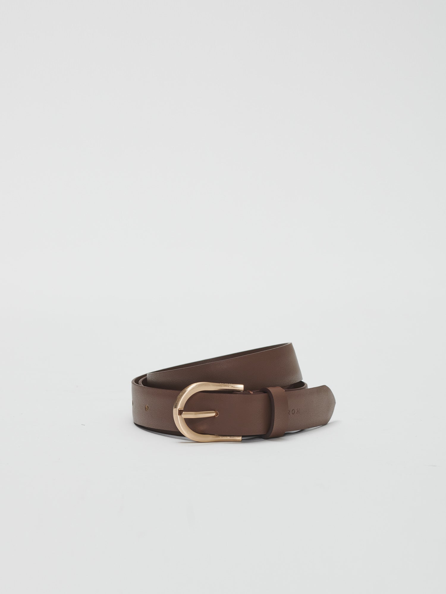 Around belt with Gold buckle