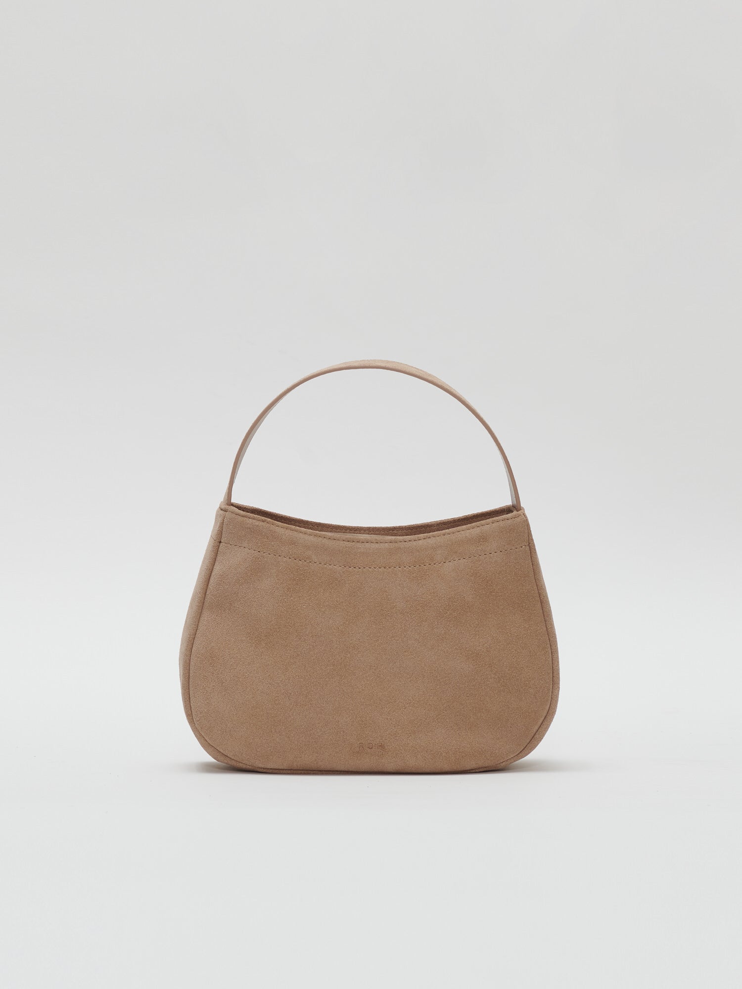 Curly tote bag Suede