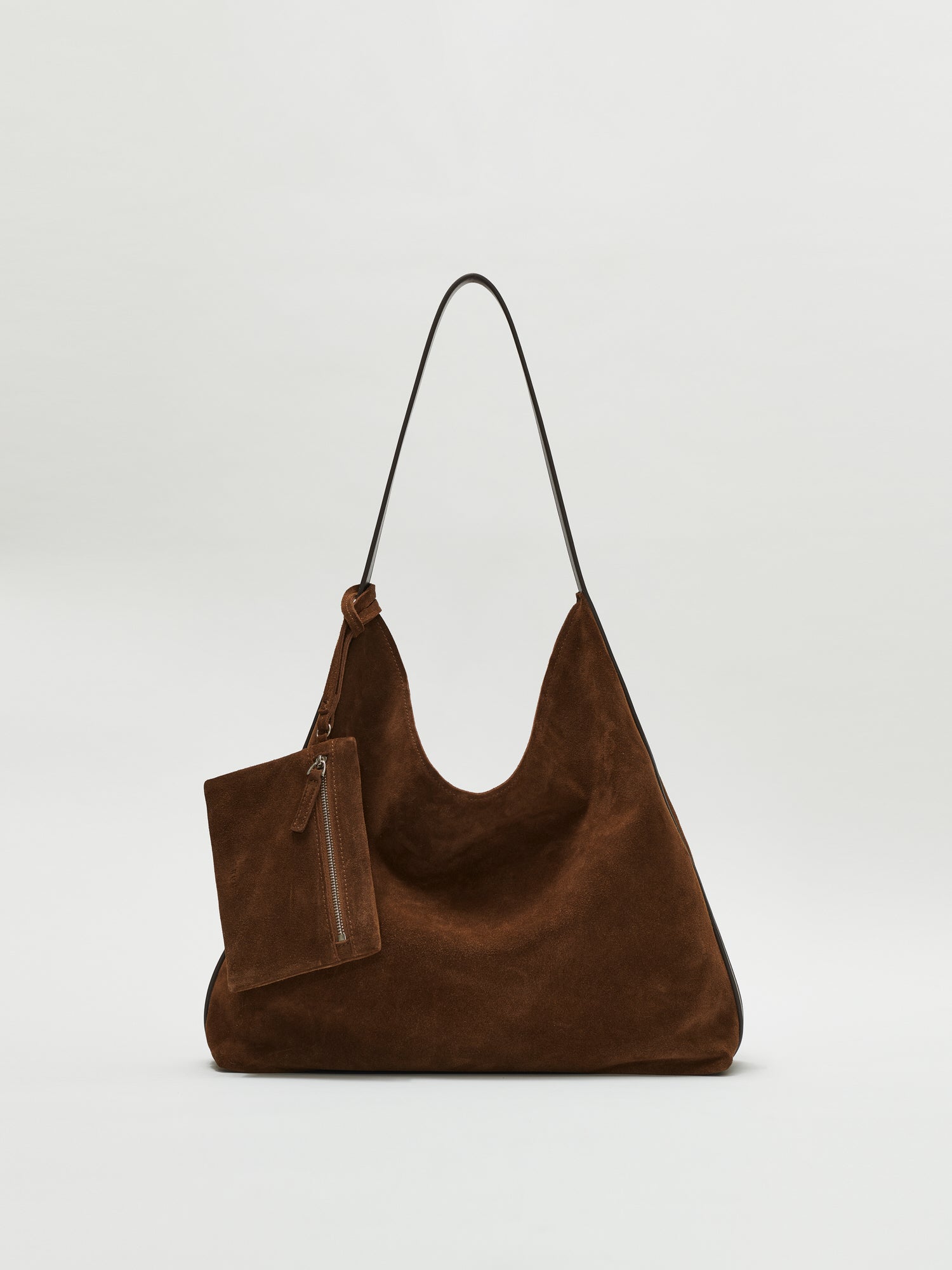 Pulpy hobo bag Suede