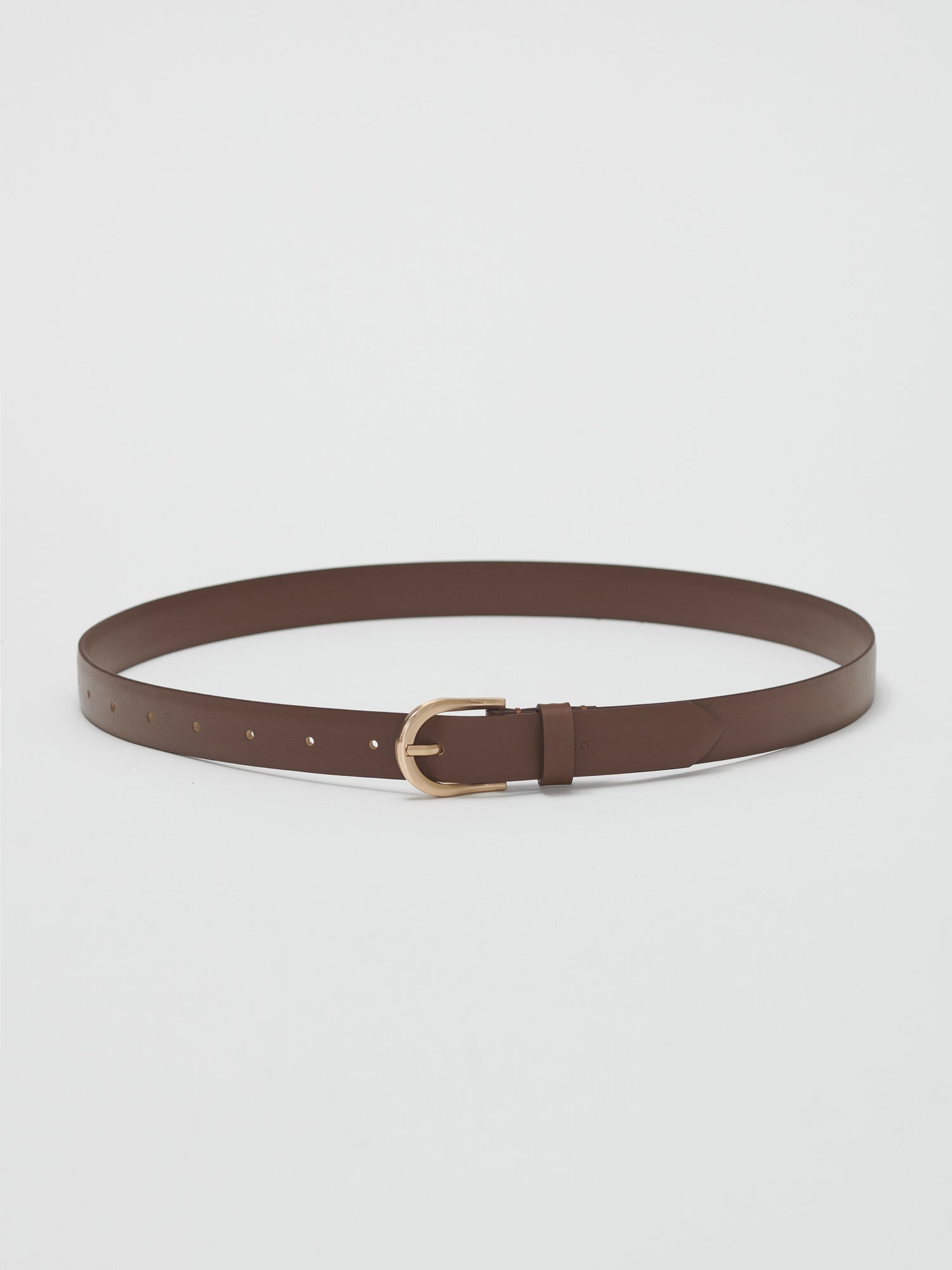 Around belt with Gold buckle