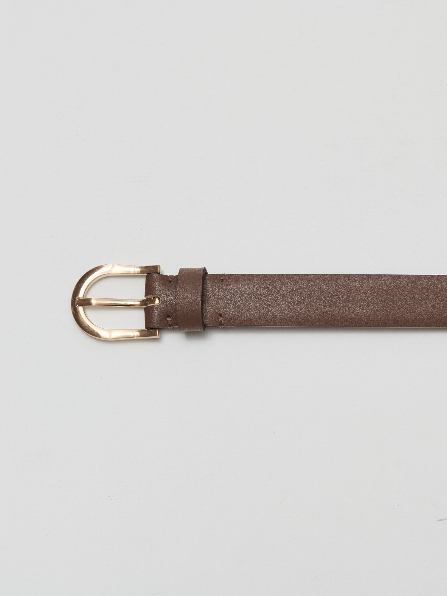 Around belt with Gold buckle