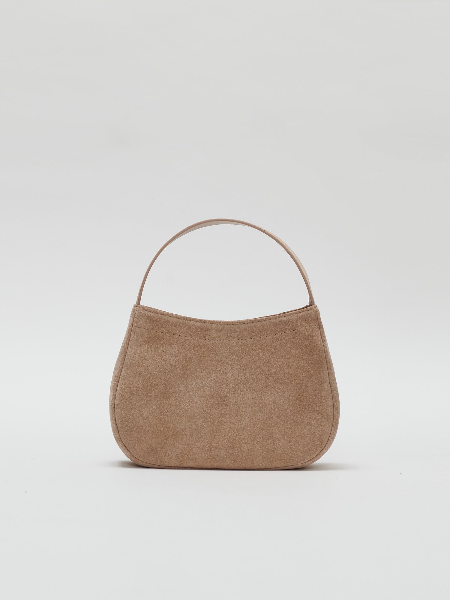 Curly tote bag Suede