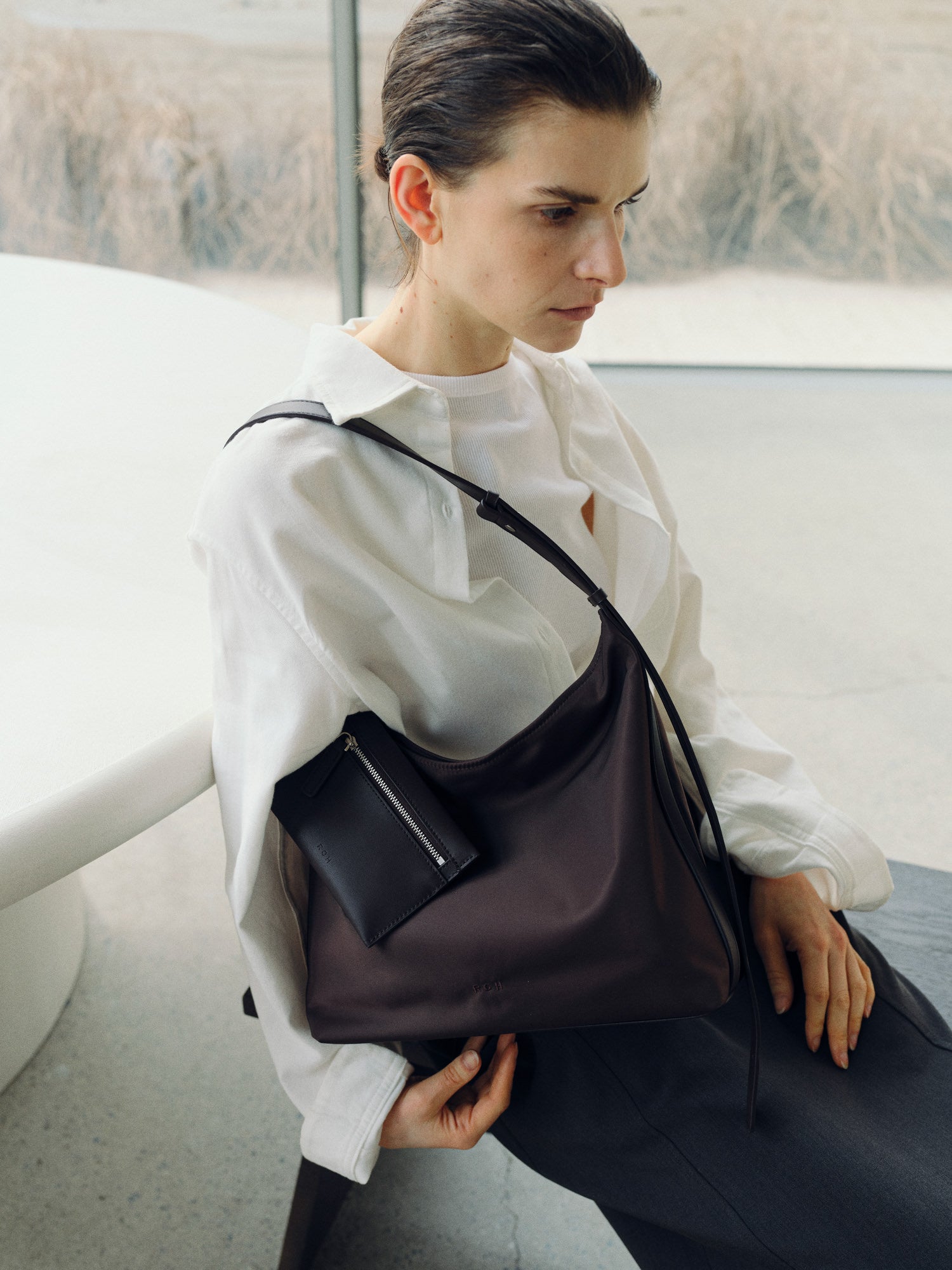 Pulpy crossbody bag Nylon