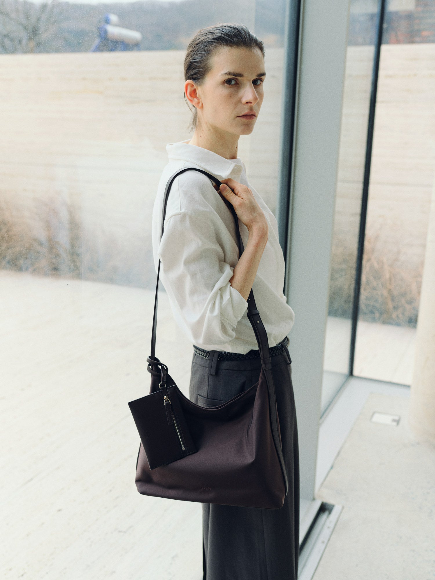 Pulpy crossbody bag Nylon