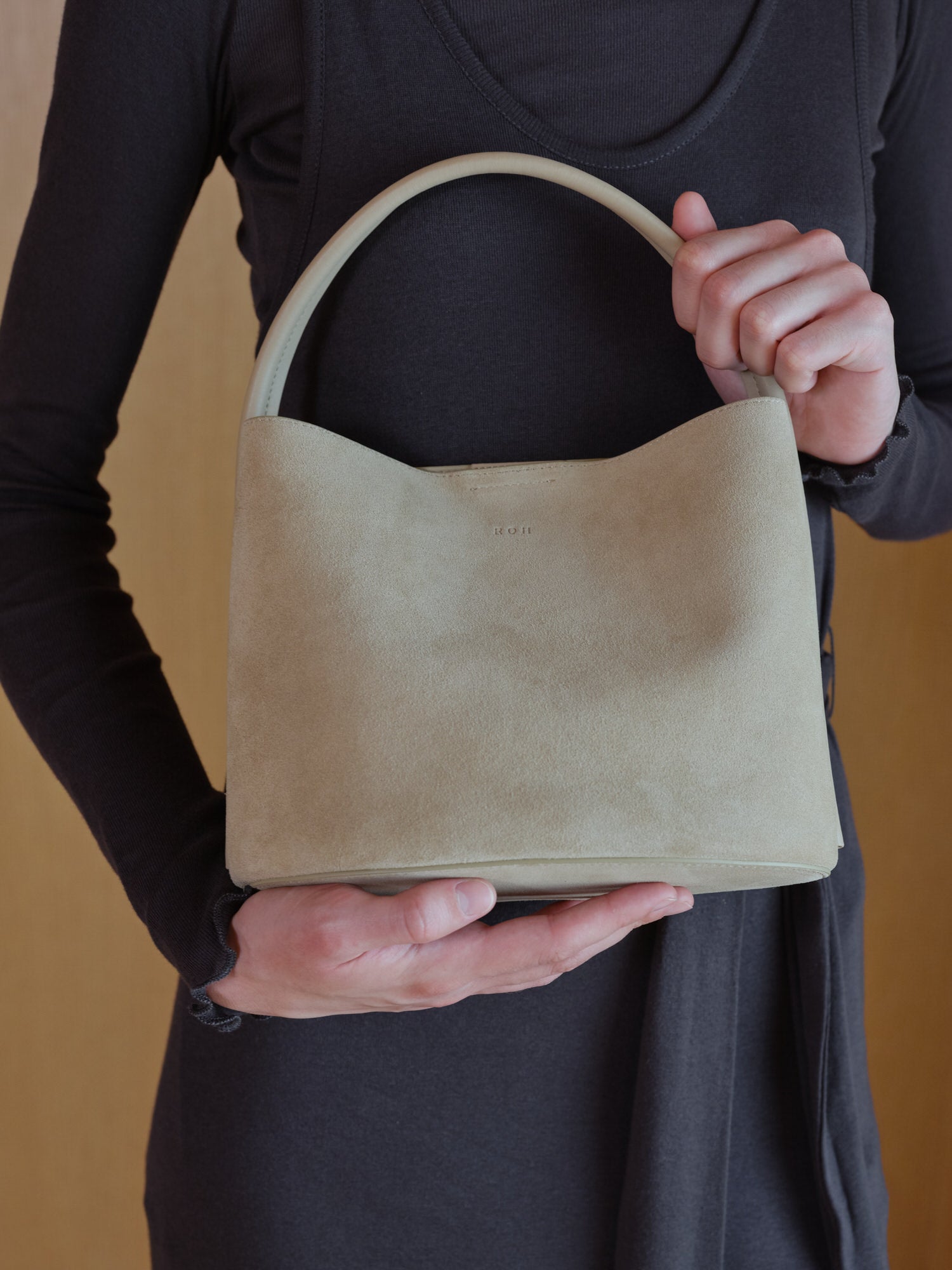 Mini Mug tote bag Suede