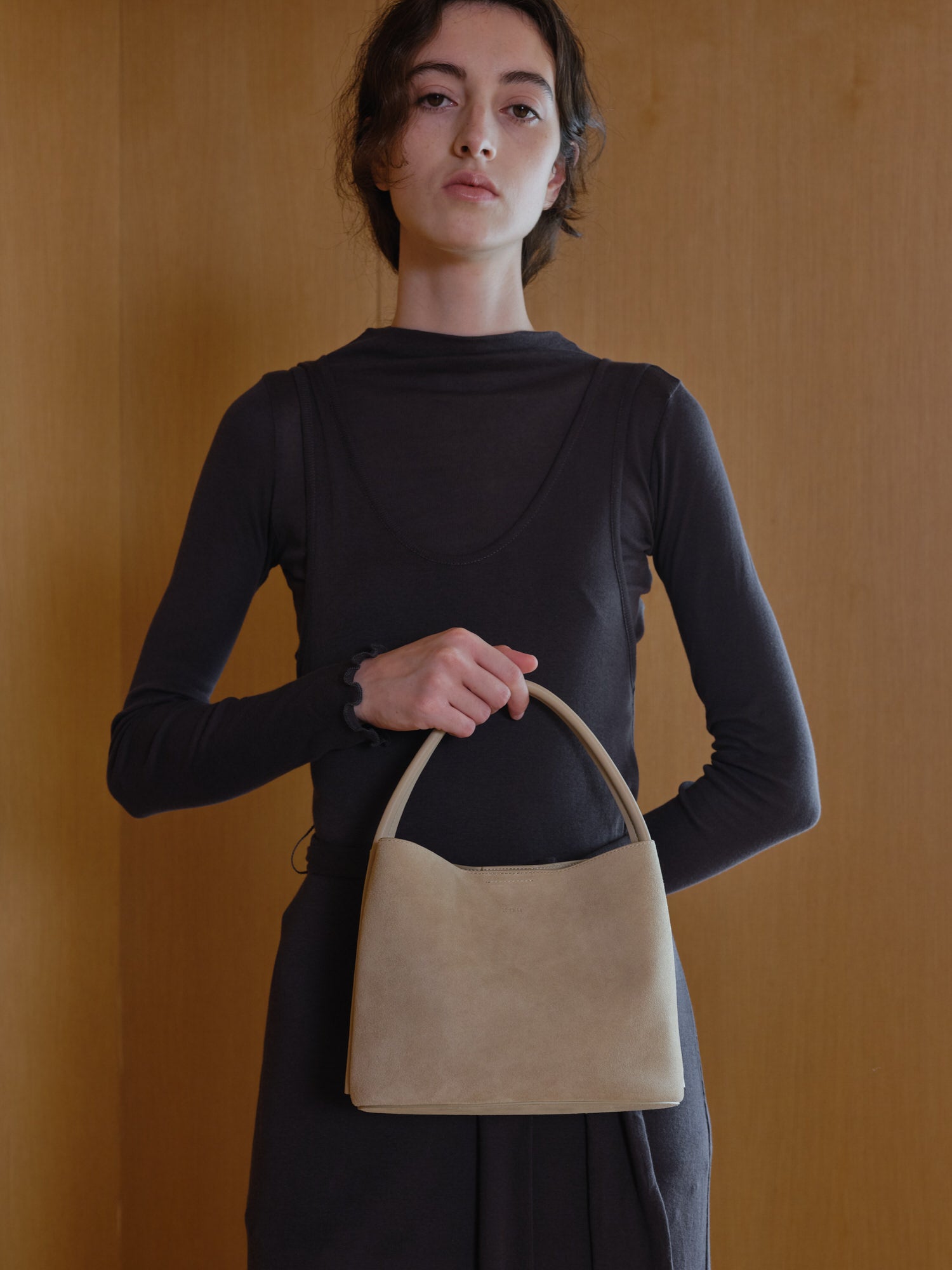 Mini Mug tote bag Suede