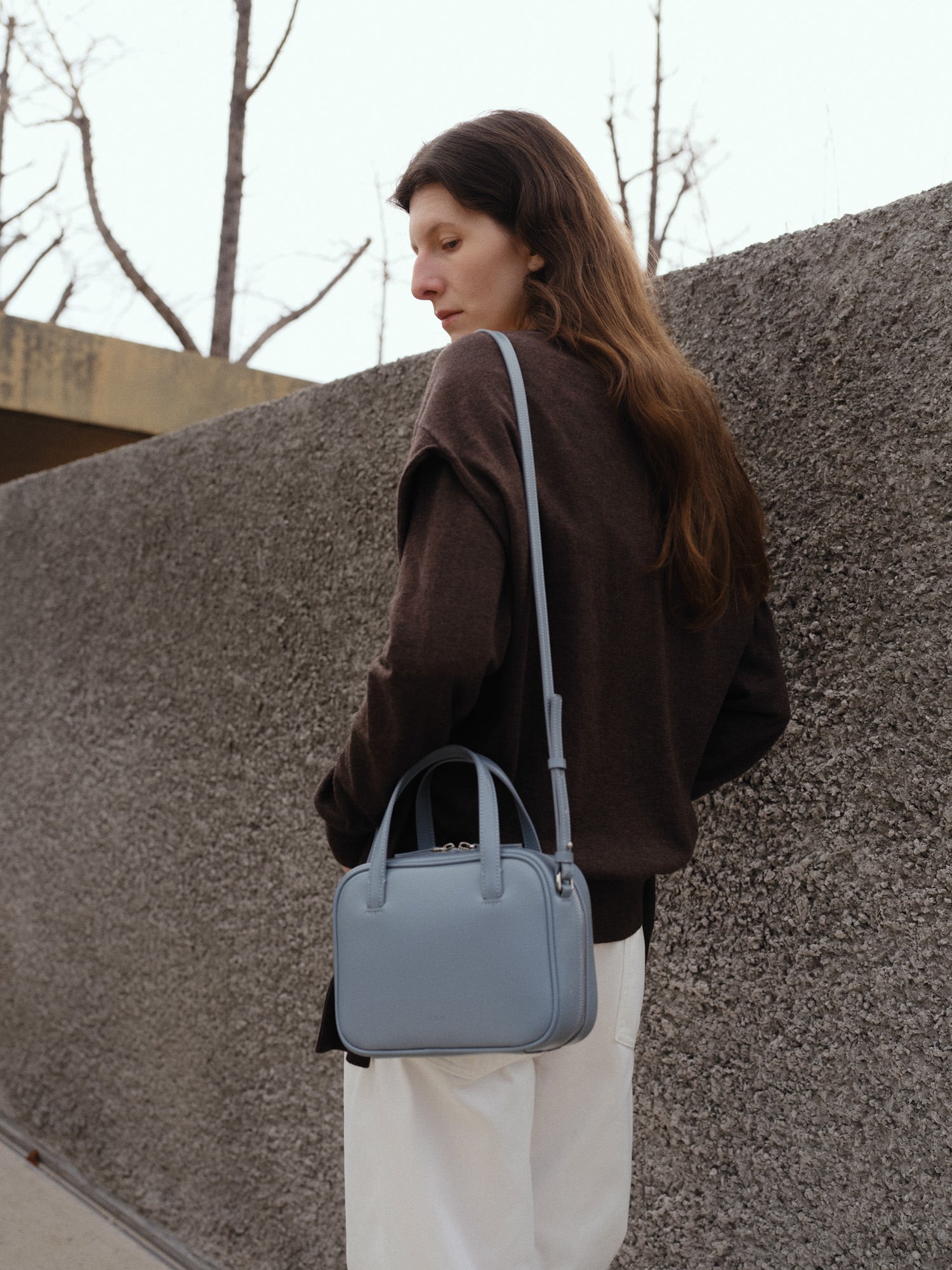 ショルダーバッグ ROH SEOUL MINI TIN SQUARE TOTE BAG Mini Tin square tote bag