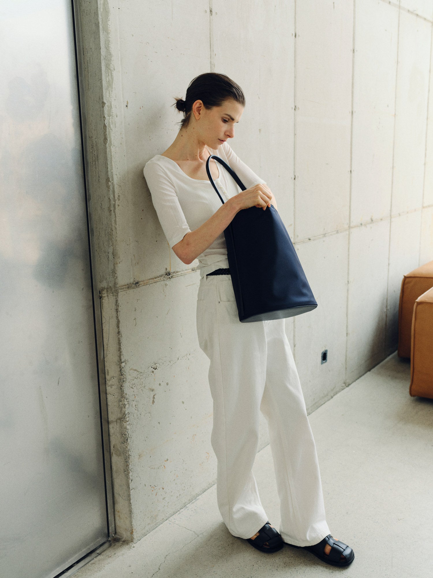 Large Mug shoulder bag Nylon